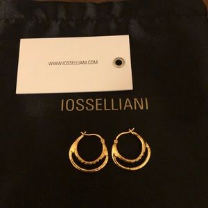 Iosselliani Heritage Gold Plated earrings